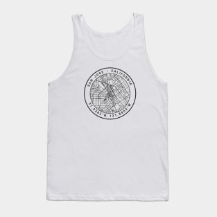 San Jose Map Tank Top